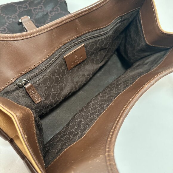 GUCCI Jackie Line Shoulder Bag Handbag Shoulder Bag GG Canvas 0021068 - Picture 6 of 6